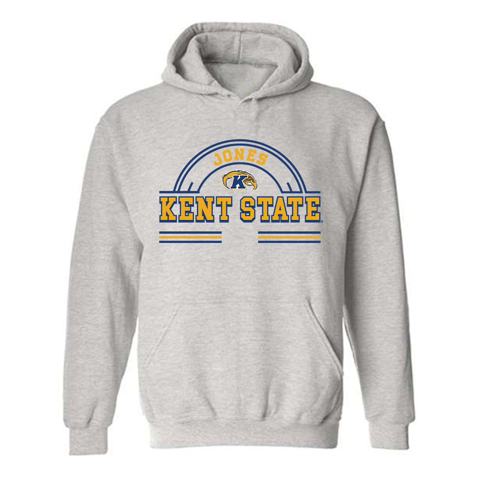 Kent State - NCAA Men's Track & Field : Luke Jones - Classic Fashion Shersey Hooded Sweatshirt-0