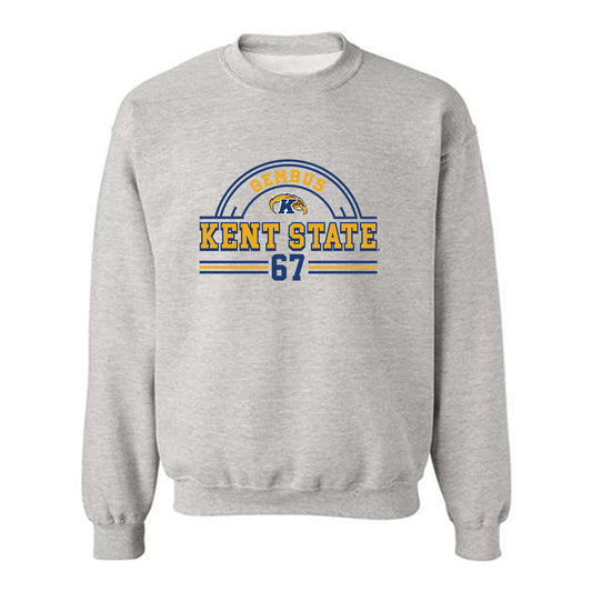 Kent State - NCAA Football : Max Gembus - Classic Fashion Shersey Crewneck Sweatshirt-0