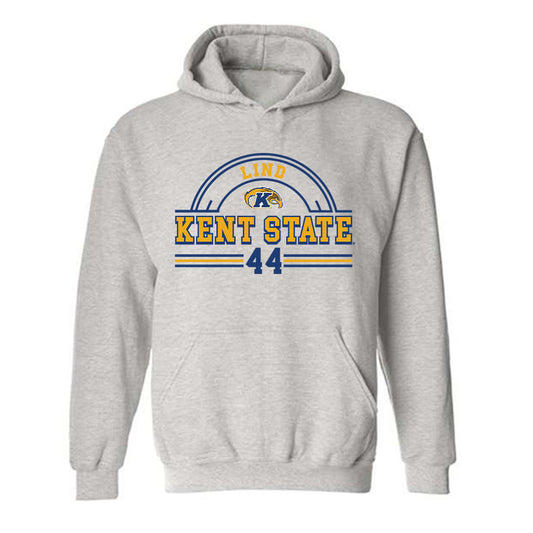 Kent State - NCAA Baseball : Parker Lind - Classic Fashion Shersey Hooded Sweatshirt-0