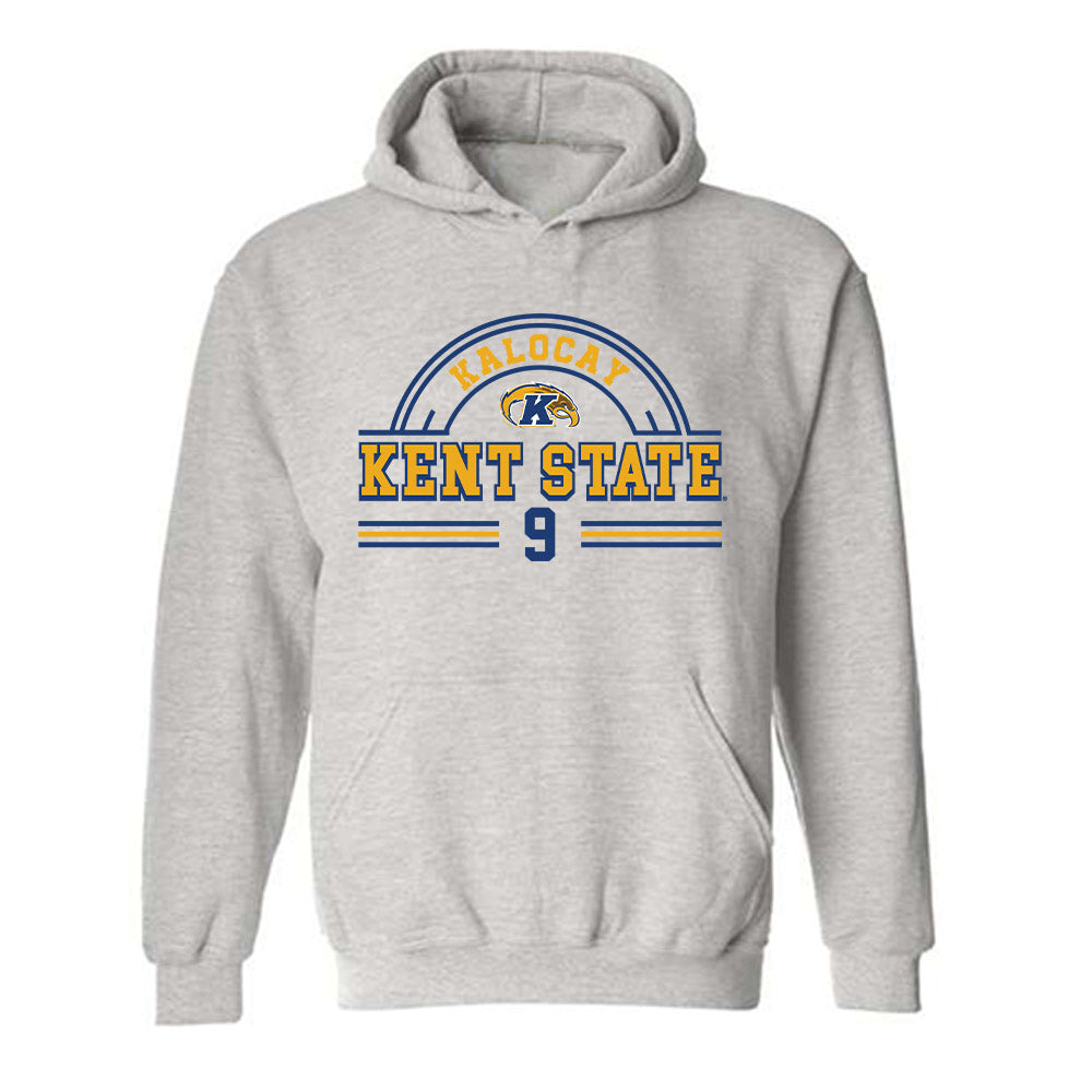 Kent State - NCAA Women's Basketball : Rylee Kalocay - Classic Fashion Shersey Hooded Sweatshirt-0