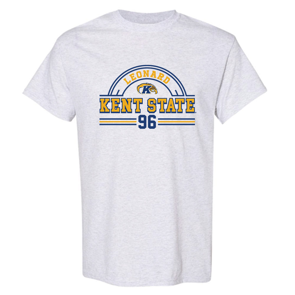 Kent State - NCAA Football : Sean Leonard - Classic Fashion Shersey T-Shirt-0