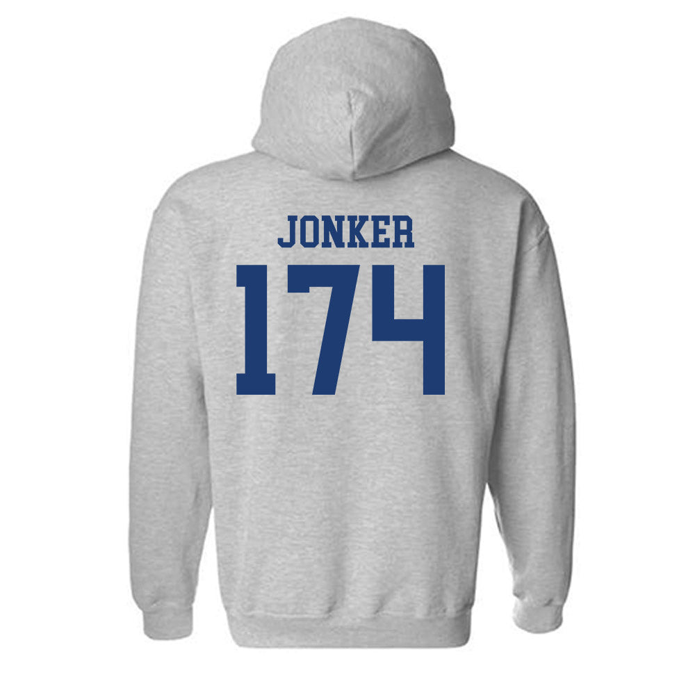 Kent State - NCAA Wrestling : Jake Jonker - Classic Fashion Shersey Hooded Sweatshirt-1