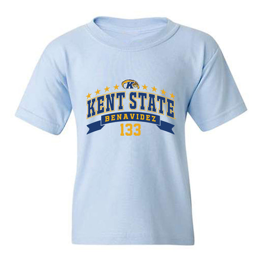Kent State - NCAA Wrestling : Adan Benavidez - Classic Fashion Shersey Youth T-Shirt-0