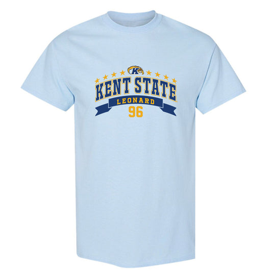 Kent State - NCAA Football : Sean Leonard - Classic Fashion Shersey T-Shirt-0