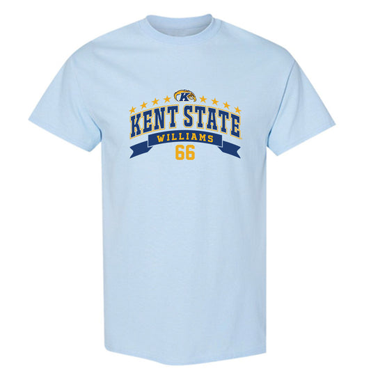 Kent State - NCAA Football : Elijah Williams - Classic Fashion Shersey T-Shirt-0