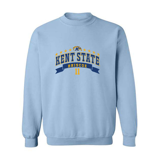 Kent State - NCAA Men's Basketball : Dezmon Briscoe - Classic Fashion Shersey Crewneck Sweatshirt-0