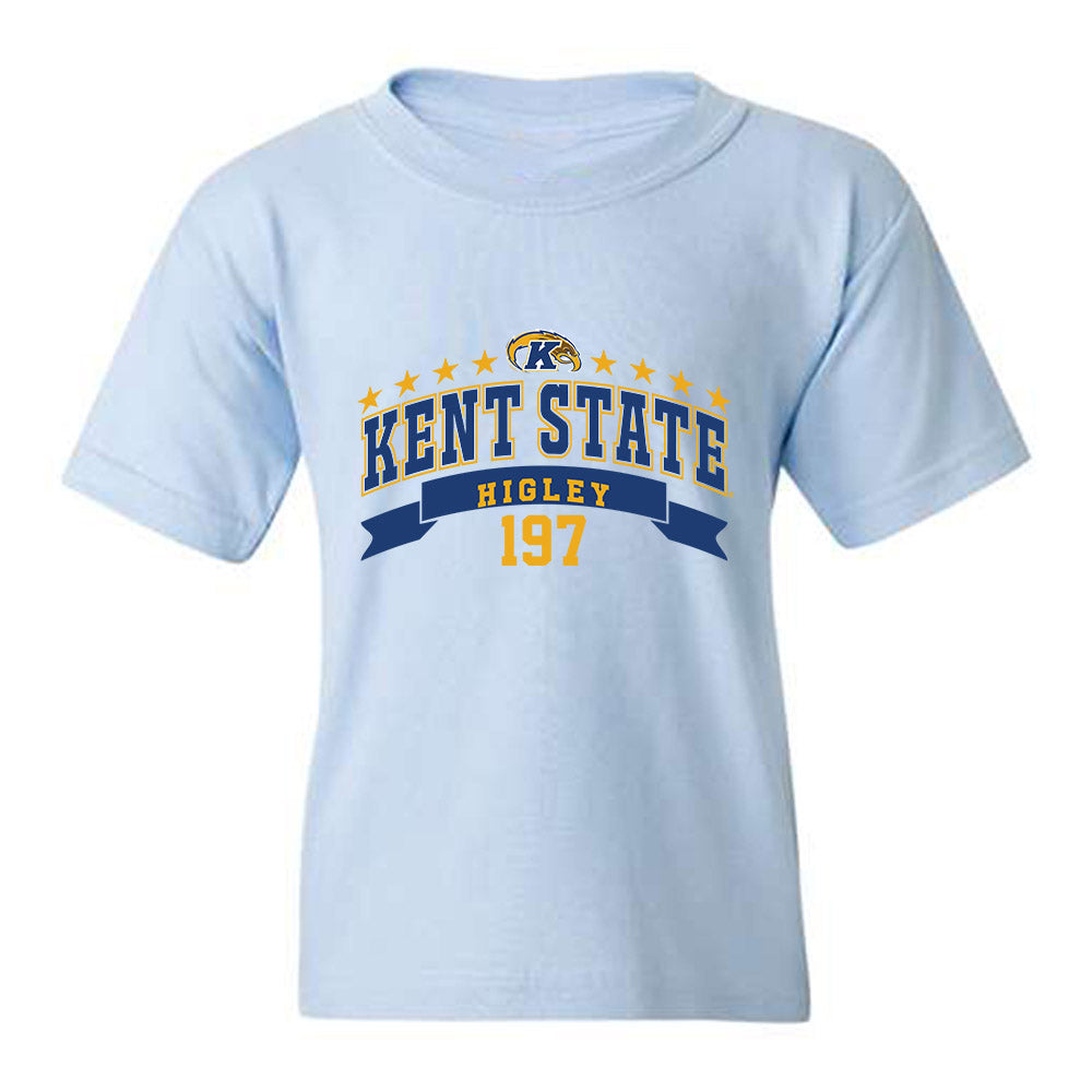Kent State - NCAA Wrestling : Mason Higley - Classic Fashion Shersey Youth T-Shirt-0