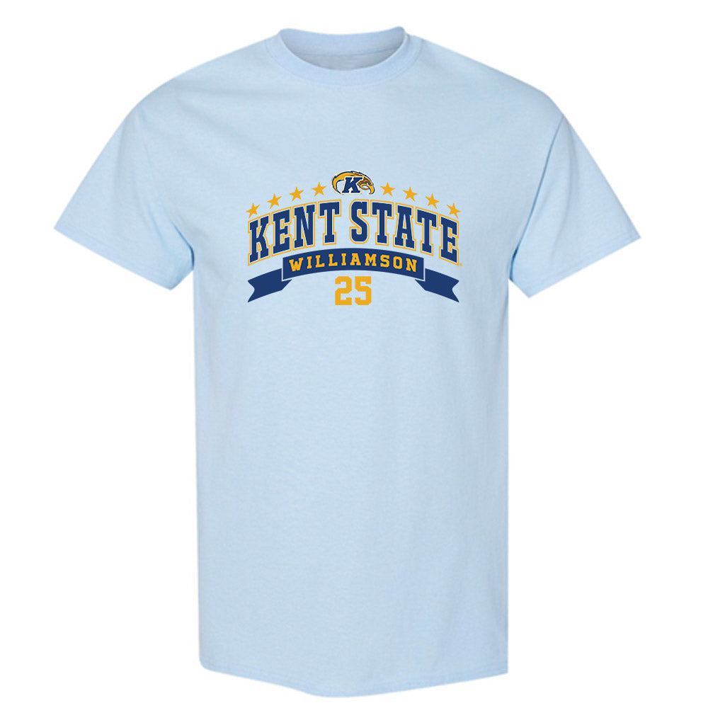 Kent State - NCAA Men's Basketball : Jahari Williamson - Classic Fashion Shersey T-Shirt-0