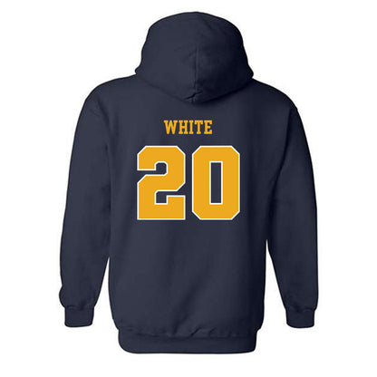 Kent State - NCAA Women's Lacrosse : Bella White - Classic Shersey Hooded Sweatshirt-1