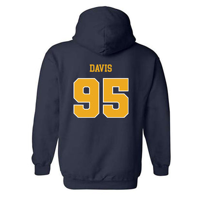 Kent State - NCAA Football : Jelani Davis - Classic Shersey Hooded Sweatshirt-1