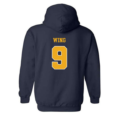 Kent State - NCAA Softball : Savannah Wing - Classic Shersey Hooded Sweatshirt-1