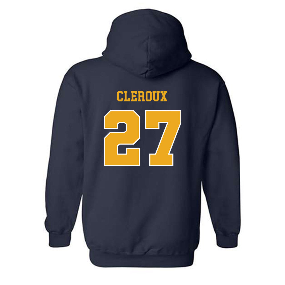 Kent State - NCAA Women's Soccer : Mia Cleroux - Classic Shersey Hooded Sweatshirt-1