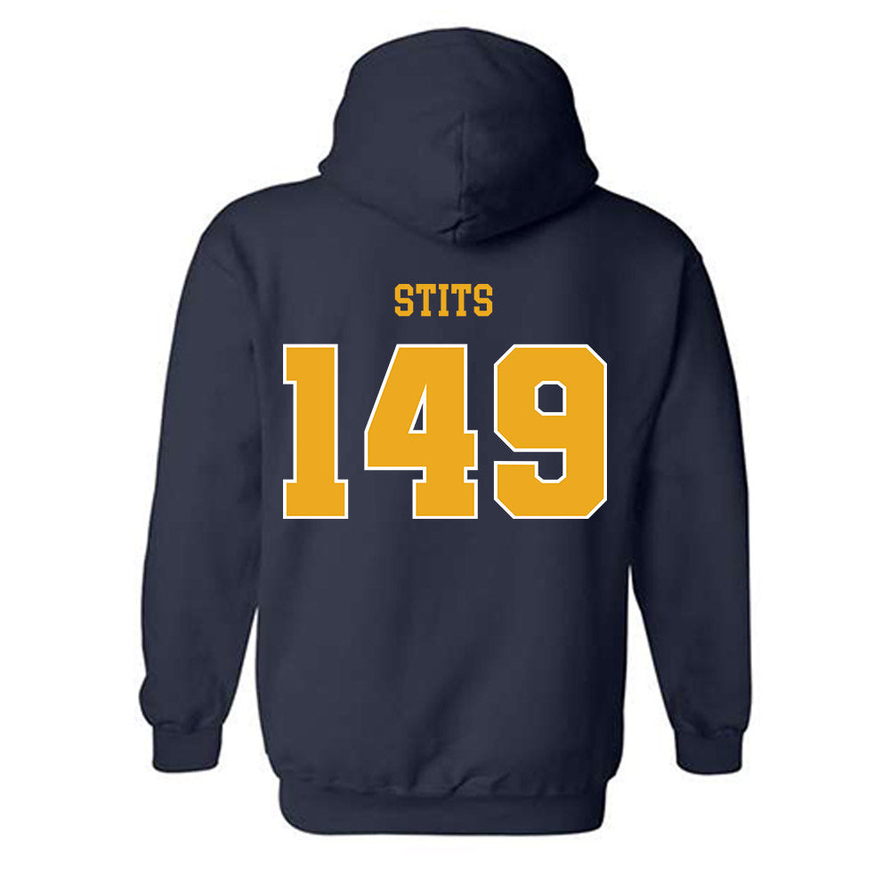 Kent State - NCAA Wrestling : Silas Stits - Classic Shersey Hooded Sweatshirt-1