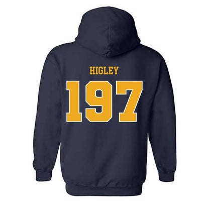 Kent State - NCAA Wrestling : Mason Higley - Classic Shersey Hooded Sweatshirt-1