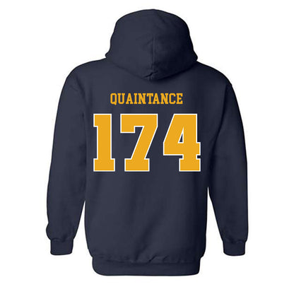 Kent State - NCAA Wrestling : Braxton Quaintance - Classic Shersey Hooded Sweatshirt-1