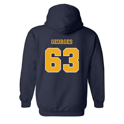 Kent State - NCAA Football : Tony Georges - Classic Shersey Hooded Sweatshirt-1