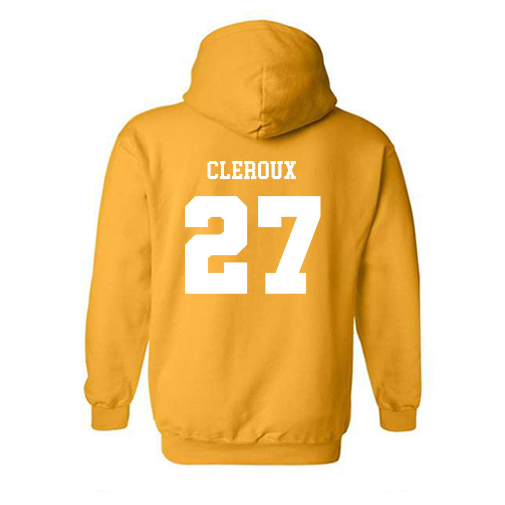 Kent State - NCAA Women's Soccer : Mia Cleroux - Classic Shersey Hooded Sweatshirt-1