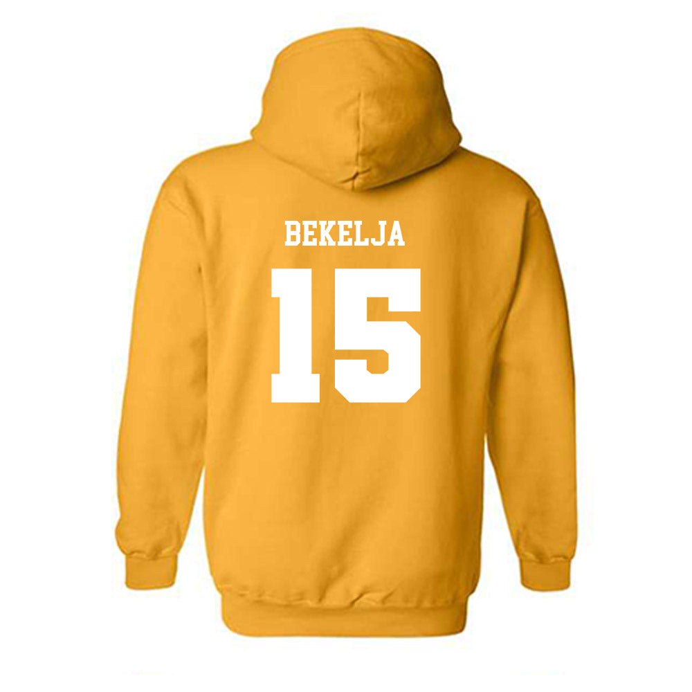 Kent State - NCAA Men's Basketball : Mike Bekelja - Hooded Sweatshirt Classic Shersey