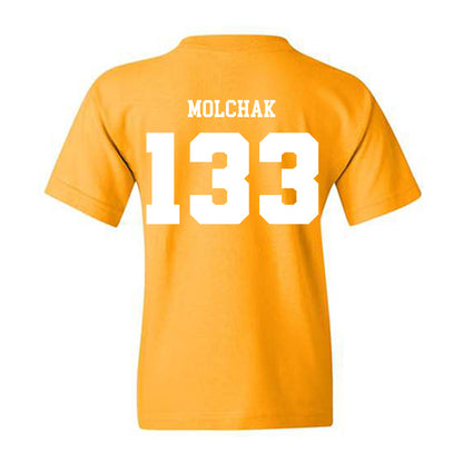 Kent State - NCAA Wrestling : Nick Molchak - Classic Shersey Youth T-Shirt-1