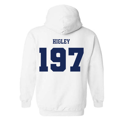 Kent State - NCAA Wrestling : Mason Higley - Classic Shersey Hooded Sweatshirt-1