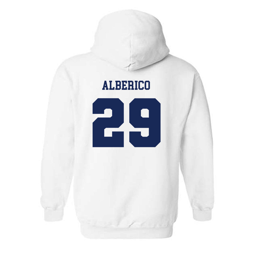  - NCAA Baseball : Alex Alberico - Classic Shersey Hooded Sweatshirt-1