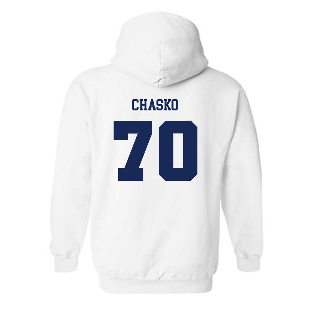Kent State - NCAA Football : Hudson Chasko - Classic Shersey Hooded Sweatshirt-1