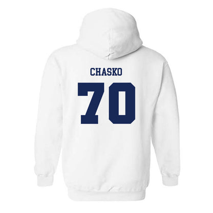 Kent State - NCAA Football : Hudson Chasko - Classic Shersey Hooded Sweatshirt-1