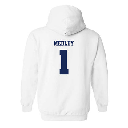 Kent State - NCAA Men's Basketball : Cian Medley - Classic Shersey Hooded Sweatshirt-1