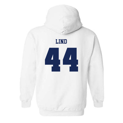 Kent State - NCAA Baseball : Parker Lind - Classic Shersey Hooded Sweatshirt-1