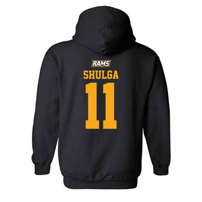 Virginia Commonwealth - NCAA Men's Basketball : Max Shulga - Sports Shersey Hooded Sweatshirt