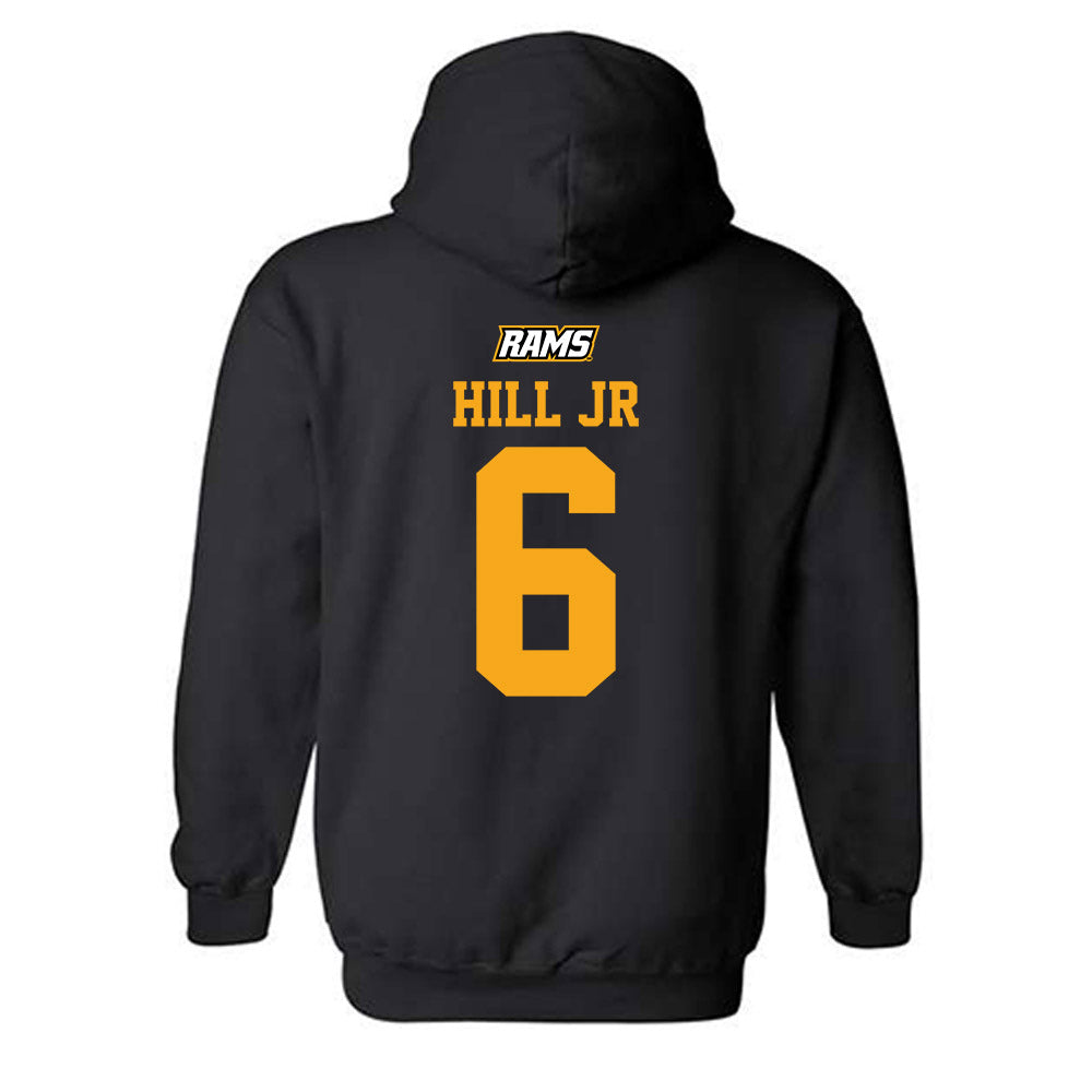 VCU - NCAA Men's Basketball : Terrence Hill Jr - Sports Shersey Hooded Sweatshirt