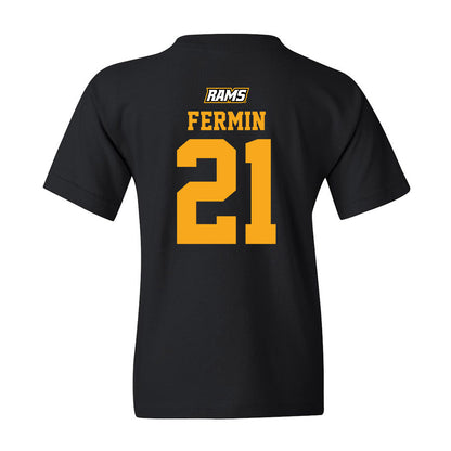 VCU - NCAA Men's Basketball : Christian Fermin - Sports Shersey Youth T-Shirt