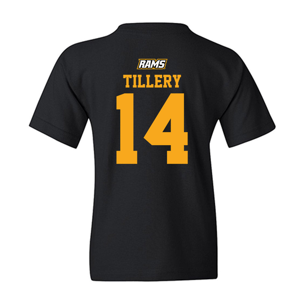 VCU - NCAA Men's Basketball : Jordan Tillery - Sports Shersey Youth T-Shirt-1