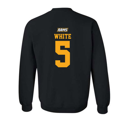 VCU - NCAA Women's Basketball : Makennah White - Sports Shersey Crewneck Sweatshirt-1
