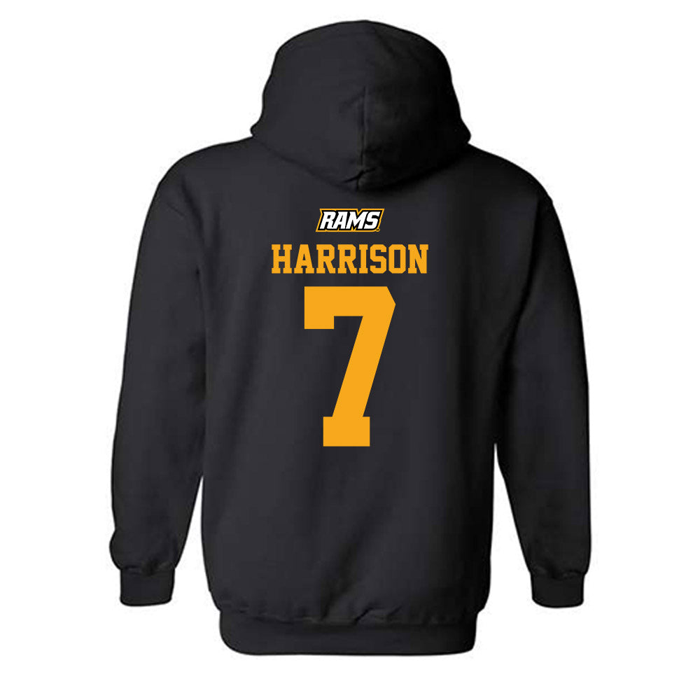 VCU - NCAA Women's Basketball : Mahaila Harrison - Sports Shersey Hooded Sweatshirt