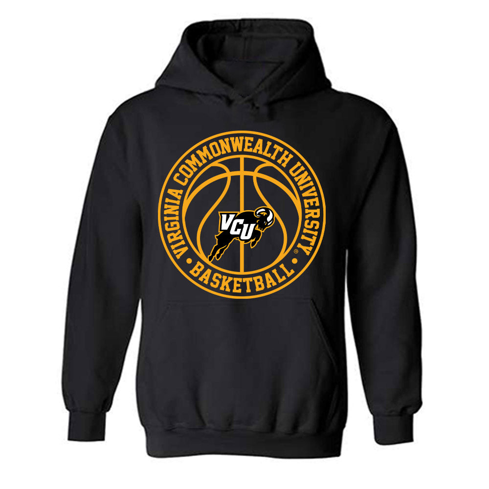 VCU - NCAA Women's Basketball : Makennah White - Sports Shersey Hooded Sweatshirt-0