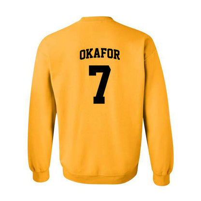 VCU - NCAA Men's Basketball : Obinnaya Okafor - Sports Shersey Crewneck Sweatshirt-1