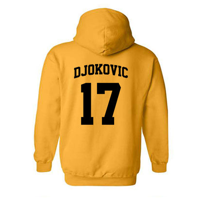VCU - NCAA Men's Basketball : Lazar Djokovic - Sports Shersey Hooded Sweatshirt-1