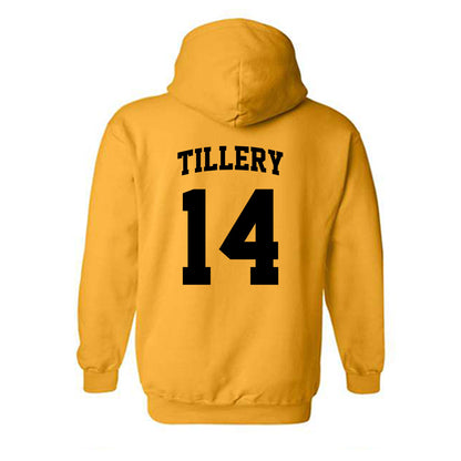 VCU - NCAA Men's Basketball : Jordan Tillery - Sports Shersey Hooded Sweatshirt-1