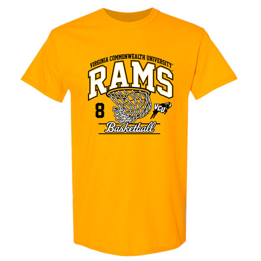 VCU - NCAA Women's Basketball : Daija Preston - Sports Shersey T-Shirt-0