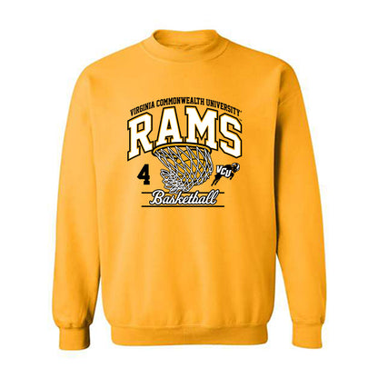 VCU - NCAA Men's Basketball : Ahmad Nowell - Sports Shersey Crewneck Sweatshirt-0