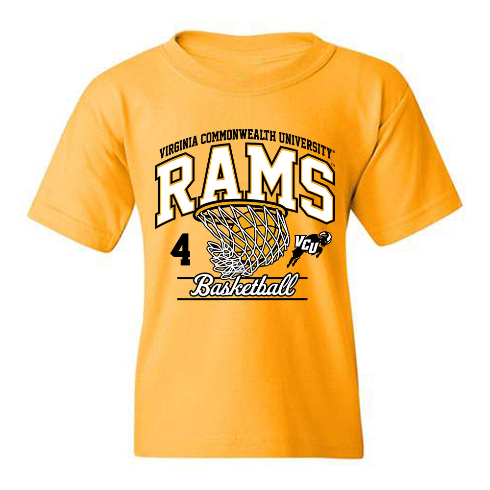 VCU - NCAA Men's Basketball : Ahmad Nowell - Sports Shersey Youth T-Shirt-0