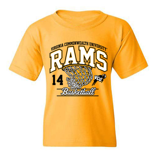 VCU - NCAA Men's Basketball : Jordan Tillery - Sports Shersey Youth T-Shirt-0