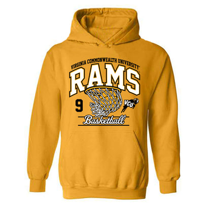 VCU - NCAA Men's Basketball : Luke Bamgboye - Sports Shersey Hooded Sweatshirt