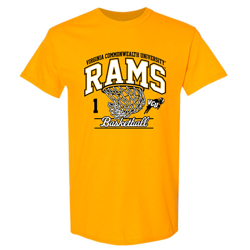 VCU - NCAA Men's Basketball : Nyk Lewis - Sports Shersey T-Shirt-0