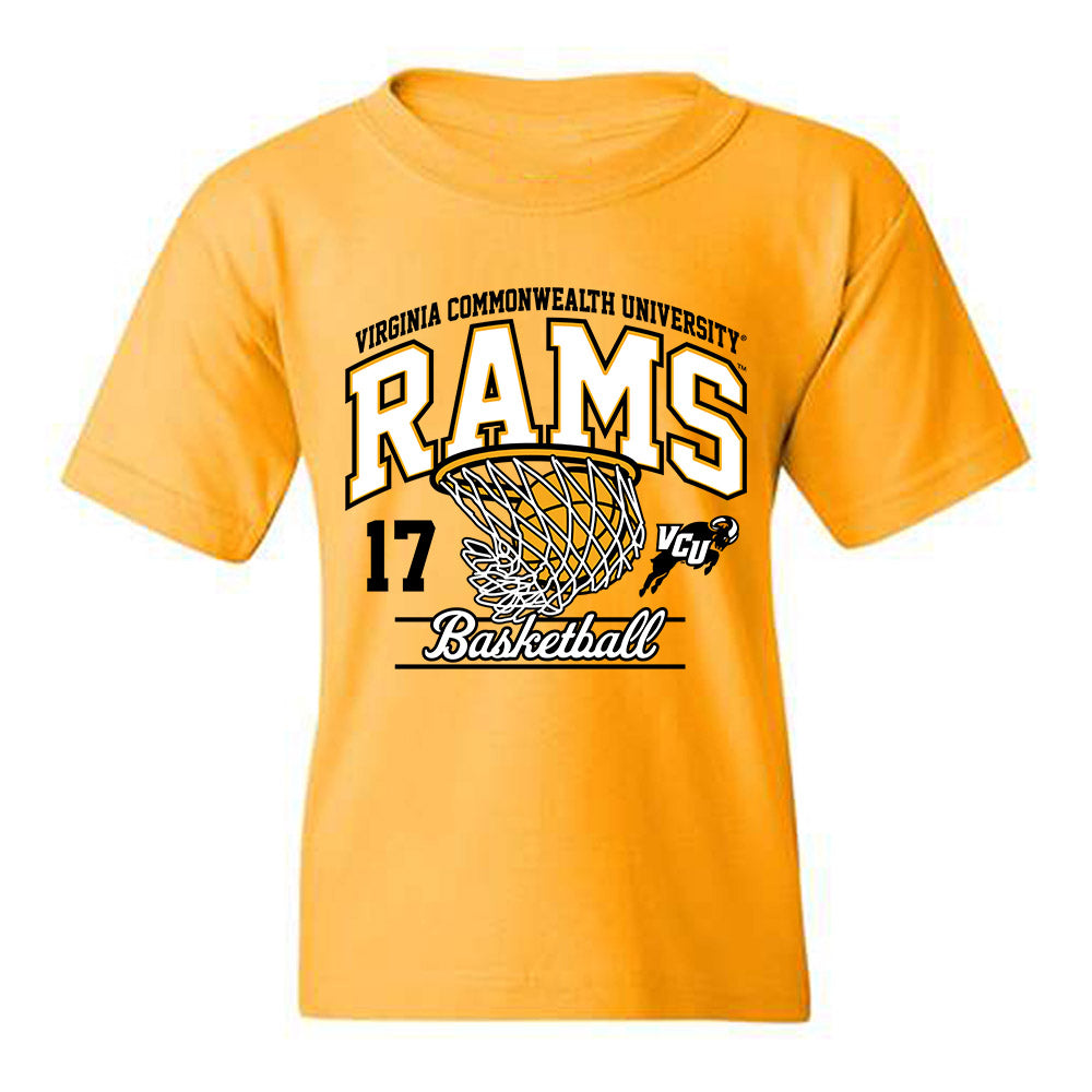 VCU - NCAA Men's Basketball : Lazar Djokovic - Sports Shersey Youth T-Shirt-0