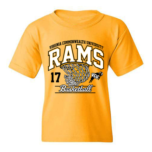 VCU - NCAA Men's Basketball : Lazar Djokovic - Sports Shersey Youth T-Shirt-0