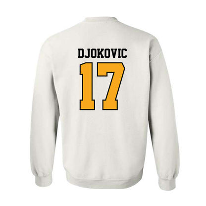 VCU - NCAA Men's Basketball : Lazar Djokovic - Sports Shersey Crewneck Sweatshirt-1