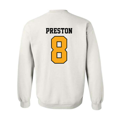 VCU - NCAA Women's Basketball : Daija Preston - Sports Shersey Crewneck Sweatshirt-1
