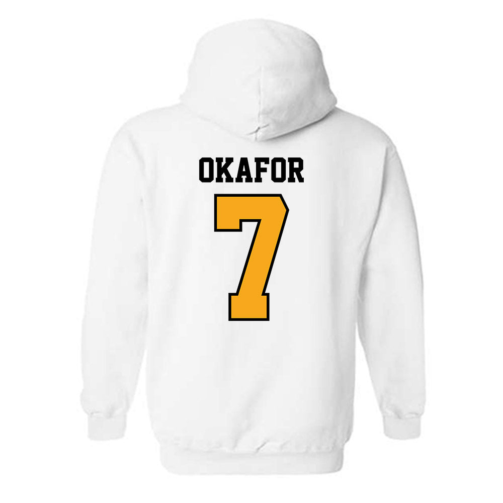 VCU - NCAA Men's Basketball : Obinnaya Okafor - Sports Shersey Hooded Sweatshirt-1